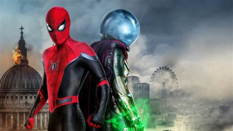 Spider Man And Mysterio 4k Ultra Hd Wallpaper