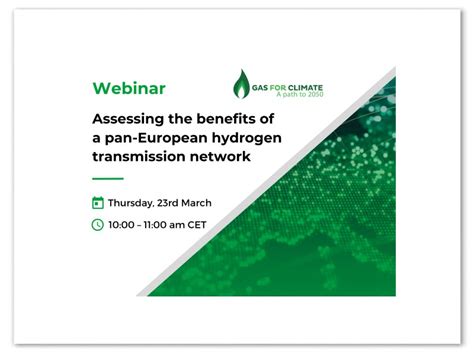 Gas For Climate Webinar Assessing The Benefits Of A Pan European