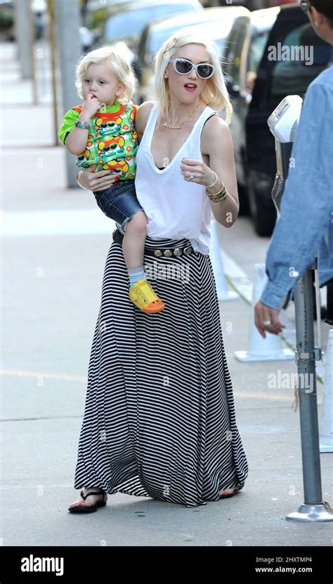 Gwen Stefani And Son Zuma Rossdale Seen Out And About In Los Angeles