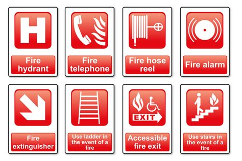 Fire Safety Symbols And Meanings