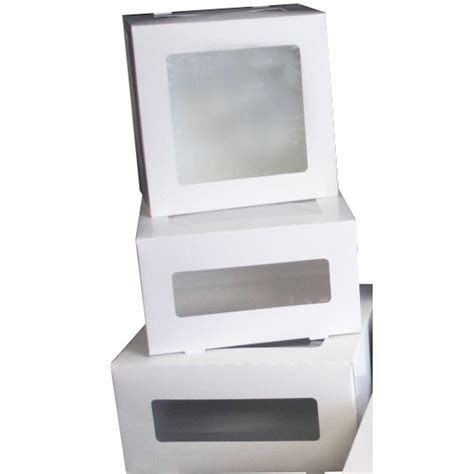 White Window Box 10in x 10in x 5in