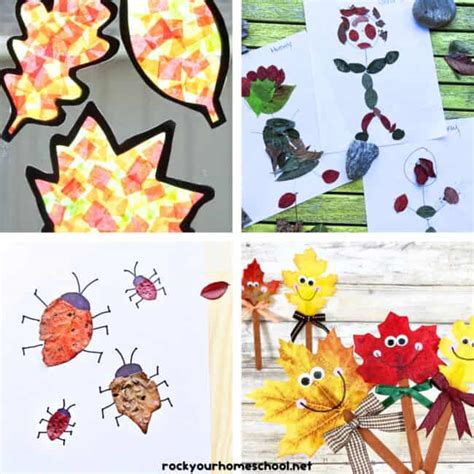 Fall Leaf Crafts for Kids: 15 Easy Ideas for Fun Activities - Rock Your ...