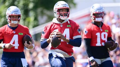 Patriots Qb Jacoby Brissetts Energy Leadership Shine Through In Micd