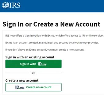 Your IRS Account