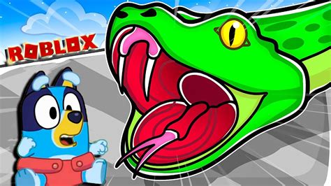 BABY BLUEY ESCAPE GIANT SNAKE Roblox Obby YouTube