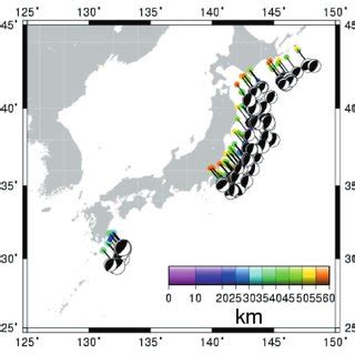 Fig. .. Locations of plate boundary earthquakes | Download Scientific ...