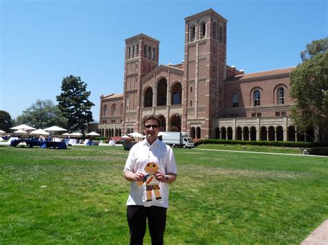 Flat Stanley: A visit to the UCLA Campus