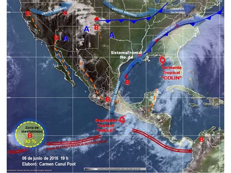 Se Forma Primera Depresi N Tropical De La Temporada En El Pac Fico