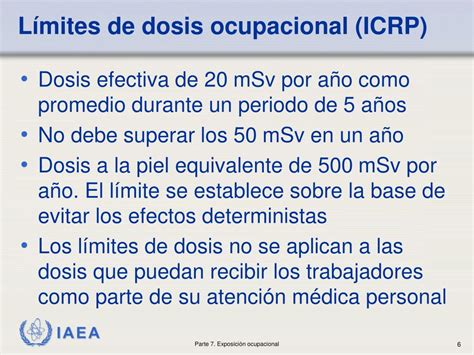 Ppt Parte 7 Exposición Ocupacional Y Dispositivos De Protección