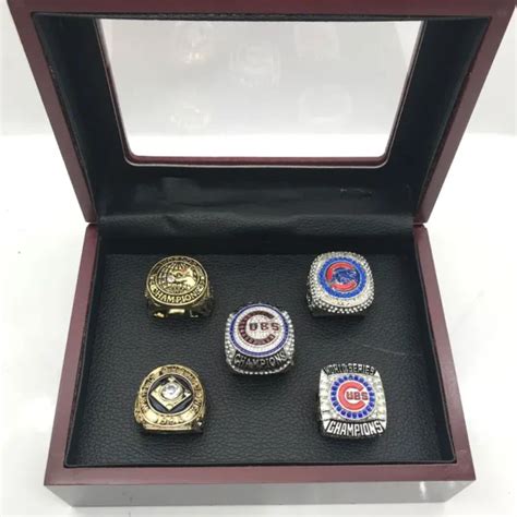 chicago cubs mlb world series championship rings set mvp ring