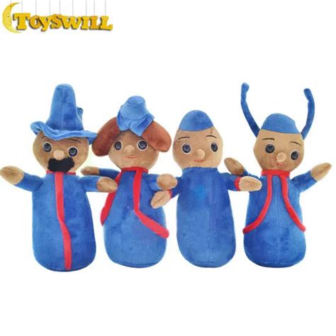 4PCS 30CM In the Night Garden Blue The Pontipines The Wottingers high quality classic plush ...