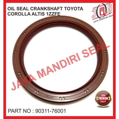 Jual Oil Seal Crankshaft Rear Kerk Ker As Belakang Corolla Altis Zzfe