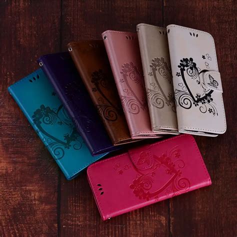 Fundas Flip Funda Para Samsung J730 Linda Flor De Mariposa PU Caso De