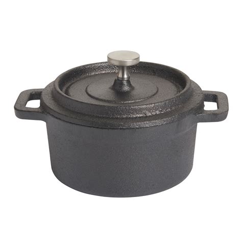 Wilko Mini Sauce Pan Cast Iron Wilko