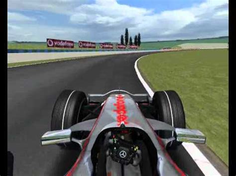 F1 2007 Fernando Alonso Mclaren Lap Onboard At Magny Course Rfactor