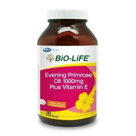 BiO LiFE Evening Primrose Oil 1000mg Plus Vitamin E Lazada