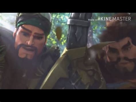 Heroes Evolved Mobile Guan Yu Zhang Fei Vs Lu Bu Animation YouTube