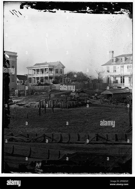 Beaufort South Carolina Boat Landing Civil War Photographs 1861 1865 United States