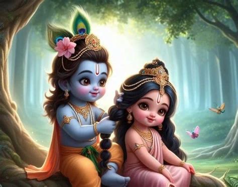 Cute Radha Krishna Cartoon Images Hd 40 In 2024