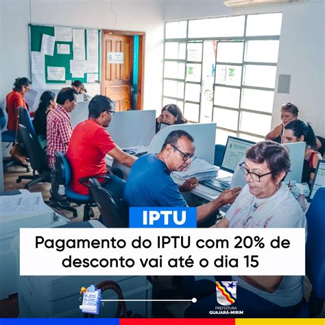 Regularize Seus D Bitos Iptu Prefeitura Municipal De Guajar Mirim