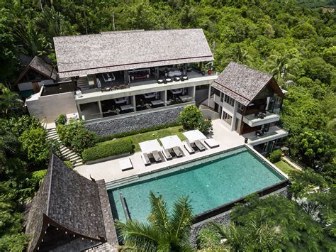 6 Bedroom Beachfront Koh Samui Villa with Private Pool, Thailand ...