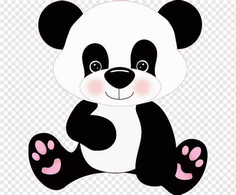 Oso panda gigante bebé lleva pandas bebé oso animales carnivoran