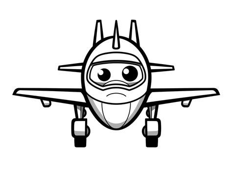 Amazing Jet Coloring - Coloring Page