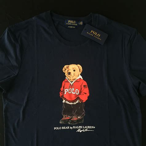 Polo Ralph Lauren Bear T Shirt Mens Fashion Tops And Sets Tshirts And Polo Shirts On Carousell