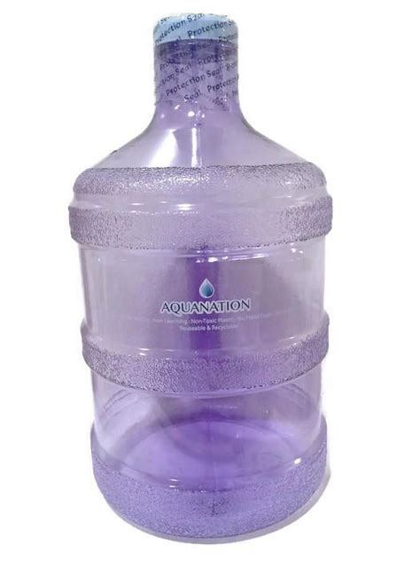 Aquanation 1 Gallon Bpa Free Reusable Fda Grade Chemical Free Plastic Drinking Water Big Mouth