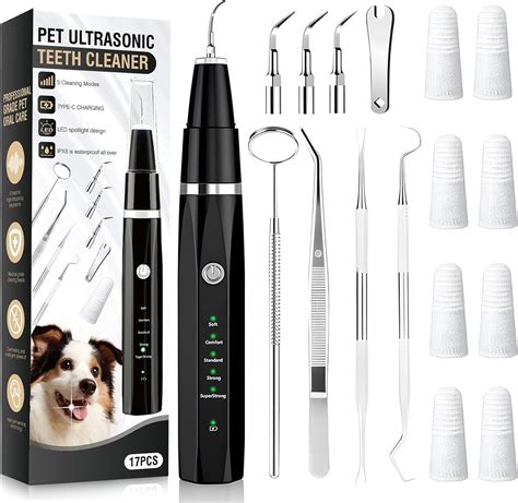 Spazzolino Ultrasuoni Cane Cani Kit Pulizia Denti Tartaro Piccola