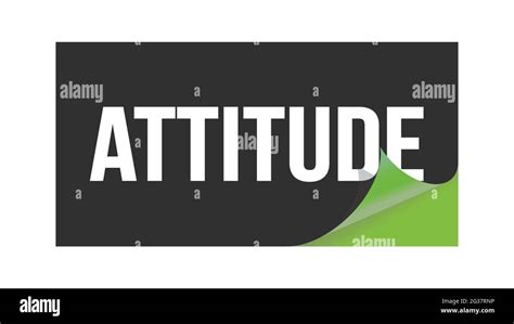 Attitude Text Hi Res Stock Photography And Images Alamy