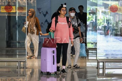 Arus Balik Di Bandara Soekarno Hatta Antara Foto