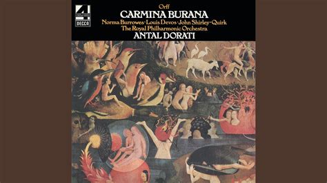 Orff Carmina Burana 3 Cour D Amours Amor Volat Undique YouTube