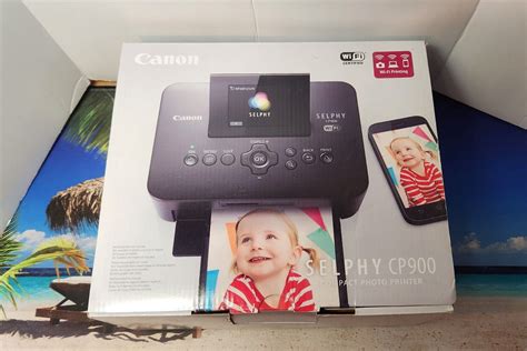 Canon Selphy Cp900 Digital Photo Dye Sublimation Printer Ebay