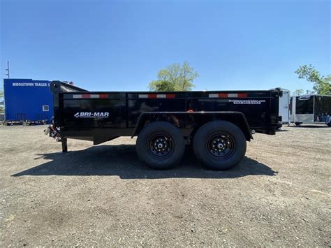 2022 Bri Mar Dt712lp Le 14 Low Side Dump Trailer Middletown Trailers