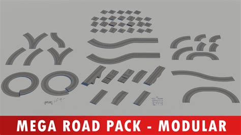 modular roads pack mega road pack assetsdealspro