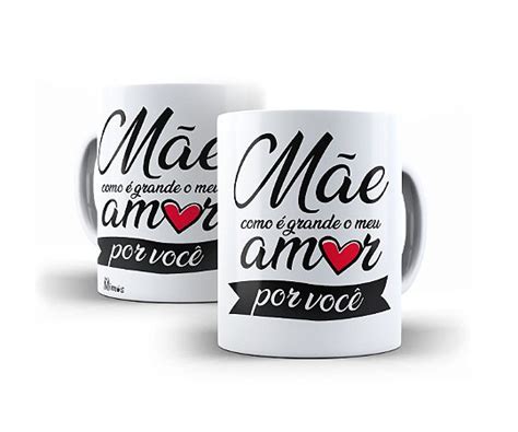 Caneca M E Como Grande O Meu Amor Por Voc Mg Mimos Presentes