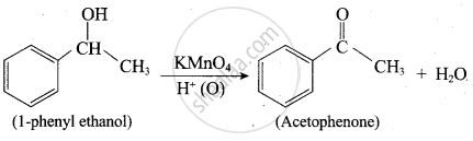 What Happens When Phenyl Ethanol Is Treated With Acidified Kmno