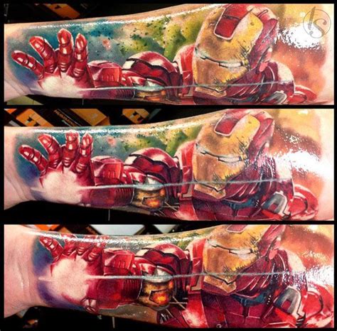 Ironman Tattoo By Zsofia Belteczky Post