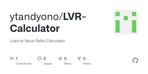 GitHub Ytandyono LVR Calculator Loan To Value Ratio Calculator