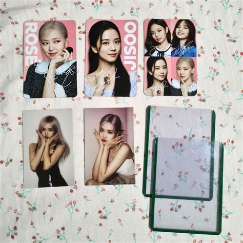 Blackpink photocards, Hobbies & Toys, Memorabilia & Collectibles, K ...