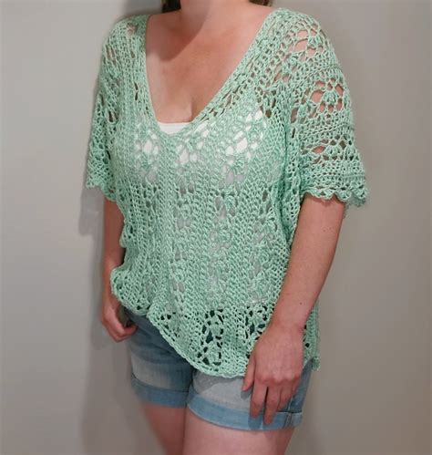 Castaway Tunic Crochet Pattern Etsy Australia