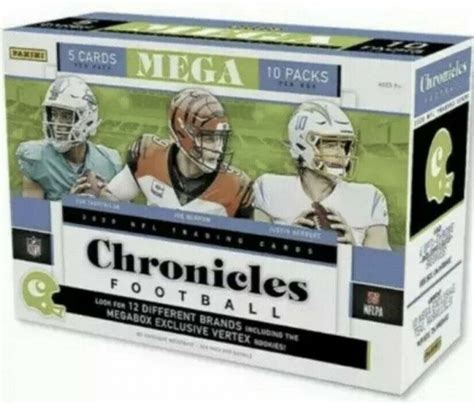 Panini Chronicles Football Mega Box With Packs Pristine Auction