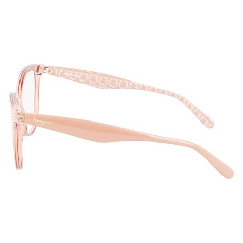 Salvatore Ferragamo SF Transparent Nude Eyeglasses Woman