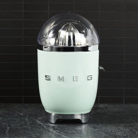 Smeg Pastel Green Citrus Juicer Reviews Crate Barrel Citrus