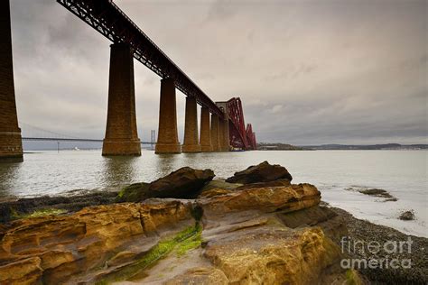 Forth Rail Bridge Photograph by Smart Aviation - Pixels