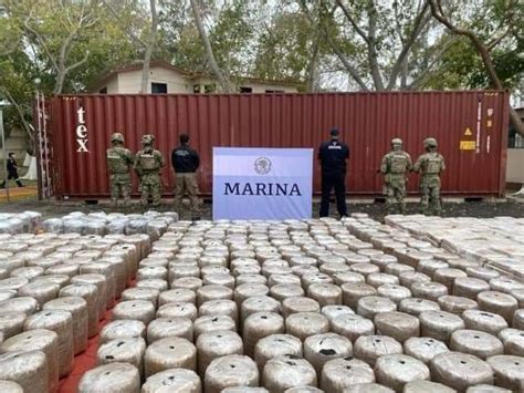 Hist Rico Decomiso De Marihuana En Tamaulipas Elementos De La Marina