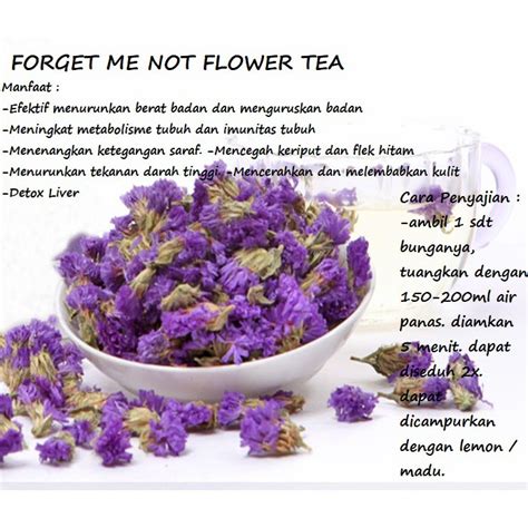 Jual Flower Tea Teh Bunga Sachet Min Sachet Lavender Telang