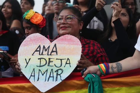 As Se Desarroll La Marcha Del Orgullo Gay En Lima Galer A