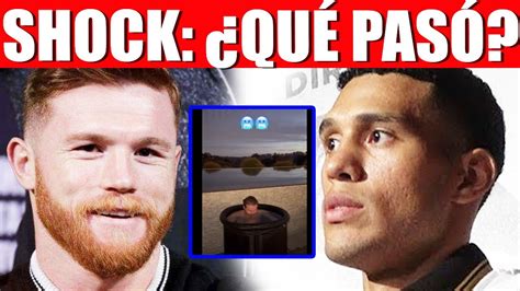 David Benavidez En Shock Qu Pas Canelo Lvarez Explota Con Su